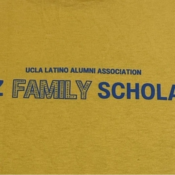 UCLA Basketball Jaime Jaquez Family Foundation Los Bruins Shirt Medium NWOT RARE - Picture 4 of 4